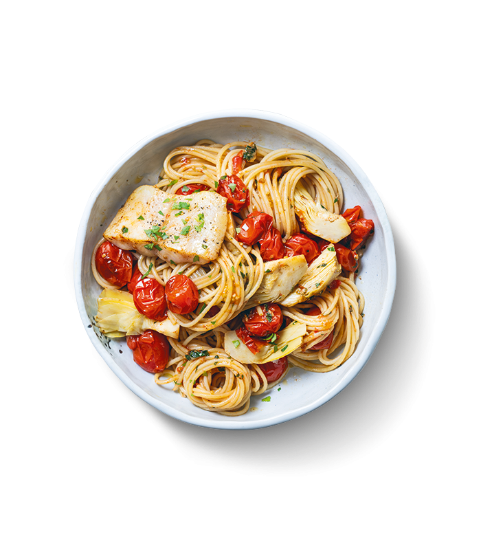 SPAGHETTI POISSON FRIT